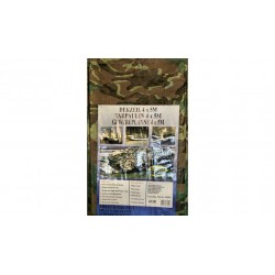 LONA GRUESA POLIETILENO 4M X 5M C/OJALES CAMUFLAJE BENSON