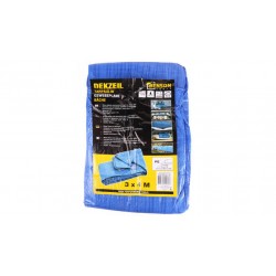 LONA 80GR/M2 POLIETILENO 3M X 4M C/OJALES AZUL