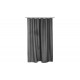 CORTINA DE BAÑO IMPERMEABLE 12 GANCHOS 180X200 CM GRIS BENSON