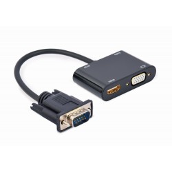 ADAPTADOR VGA A HDMI + JACK AUDIO CABLEXPERT