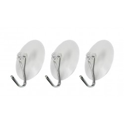 GANCHOS CON VENTOSAS Ø45MM (PACK 3)