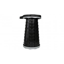 TABURETE PLEGABLE PORTATIL COLOR GRIS