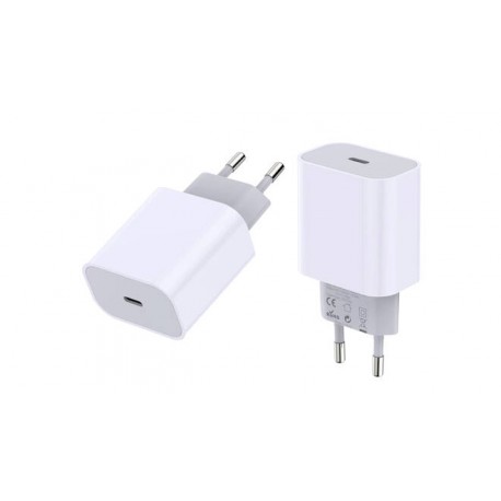 CARGADOR ENCHUFE USB TIPO-C 20W BLANCO BENSON