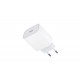 CARGADOR ENCHUFE USB TIPO-C 20W BLANCO BENSON