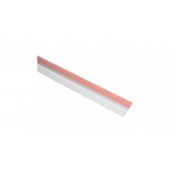 CEPILLO BAJO PUERTA PVC AUTOADHESIVO TRANSPARENTE 100CM 