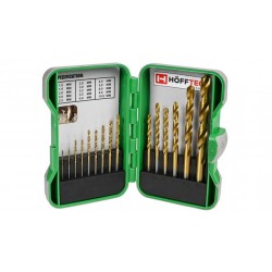 JUEGO DE 15 BROCAS METAL ACERO HSS 