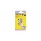 CANDADO LATON 20MM ARCO ALTO STAHLEX