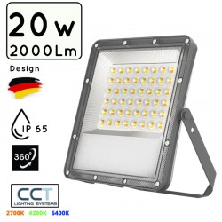 PROYECTOR LED 20W CCT (CALIDO-NEUTRO-FRIO) PLATINUM IP65 2.000LM