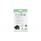 CORTINA MOSQUITERA DE VENTANA CON VELCRO 130x 150 CM