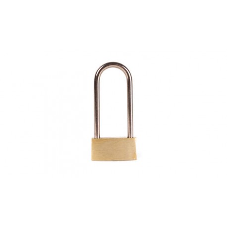 CANDADO LATON 40MM ARCO ALTO