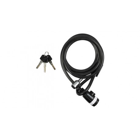 CANDADO ESTRA LARGO CABLE ACERO Ø10 X 2000MM