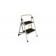 ESCALERA PLEGABLE 2 PELDAÑOS MAX. 150KG EN14183