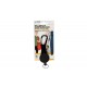 LLAVERO CON CLIP CINTURON CARRETE ELASTICO 70CM