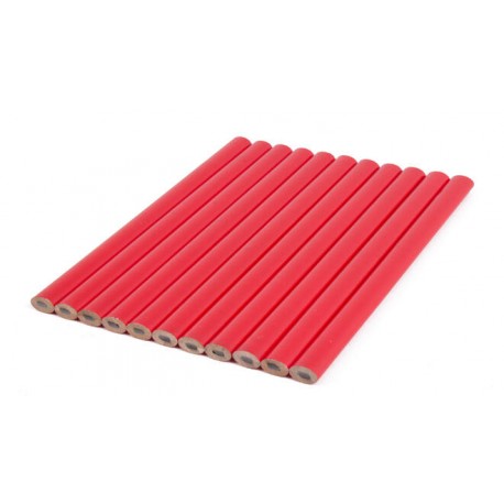 LAPIZ CARPINTERO OVAL PLANO (PACK 12)