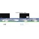 VENTILADOR DE TECHO Ø107CM BLANCO HERCULES DC 3 ASPAS RETRACTIL LED CCT (CALIDO-NEUTRO-FRIO) 72W LEDECOR