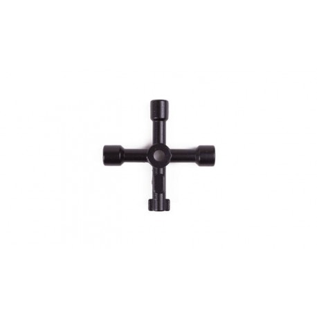 LLAVE CABINA ARMARIOS CONTADOR REGISTROS 4 VIAS