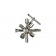 LLAVE CABINA ARMARIOS CONTADOR REGISTROS 10 VIAS