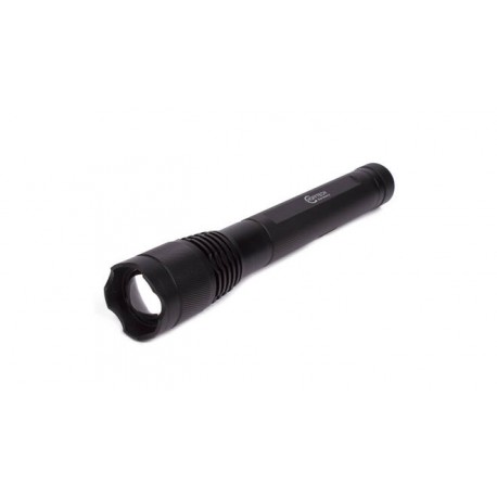 LINTERNA TACTICA LED ALUMINIO 10W IP44 500 LUMENS 23CM