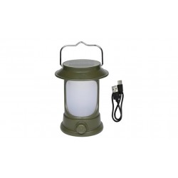LAMPARA DE CAMPING SOLAR/RECARGABLE USB TIPO-C COLGANTE CON GANCHO IP44