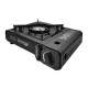 HORNILLO DE CAMPING GAS PORTATIL C/FUNDA CON SISTEMA DE SEGURIDAD Y AUTO-ENCENDIDO (USA BOMBONA 227GRS. no incluida)