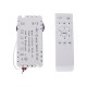 KIT TIRA LED C/DRIVER LED Y MANDO RF C/CONTROLADOR DC PARA VENTILADOR DE TECHO HERCULES LEDECOR (PACK 4)