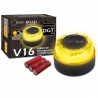 BALIZA LED SOS ROAD CONNECTED V16 CONECTADA GEOLOCALIZADA LUZ DE EMERGENCIA COCHE HOMOLOGADA DGT 3.0 IP54 NK (12 UNIDADES)