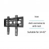 SOPORTE TV FIJO 25KGS. 14-43" UNICO