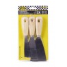 SET DE ESPATULAS DE ACERO INOX. (PACK 3)
