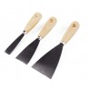 SET DE ESPATULAS DE ACERO INOX. (PACK 3)