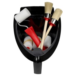 SET DE PINTURA CUBO + RODILLOS Y PINCELES (PACK 10)