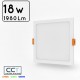 DOWNLIGHT LED 18W CCT (CALIDO-NEUTRO-FRIO) CUADRADO CORTE Φ195mm
