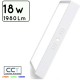 PLAFON LED 18W CCT (CALIDO-NEUTRO-FRIO) CUADRADO Φ210mmX31mm