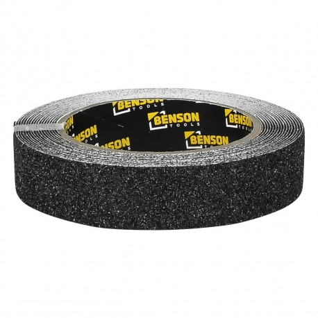 CINTA ADHESIVA ANTIDESLIZANTE NEGRO 5M x 25MM