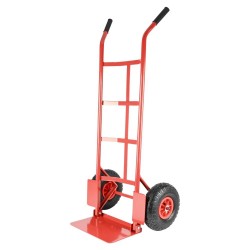 CARRETILLA DE MANO ACERO 118 X 54 CM PESO MAX. 250KG. (PALA ABATIBLE)