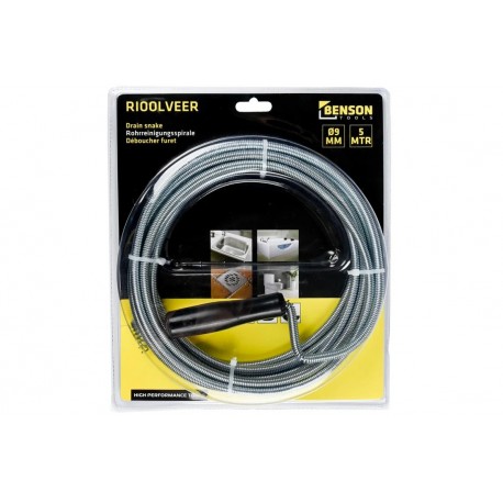 MUELLE DESATASCADOR 5 METROS Ø9mm