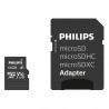 TARJETA DE MEMORIA MICRO SD 64GB PHILIPS CLASE 10 XC + ADAPTADOR