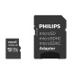 TARJETA DE MEMORIA MICRO SD 128GB PHILIPS CLASE 10 XC + ADAPTADOR