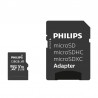 TARJETA DE MEMORIA MICRO SD 128GB PHILIPS CLASE 10 XC + ADAPTADOR