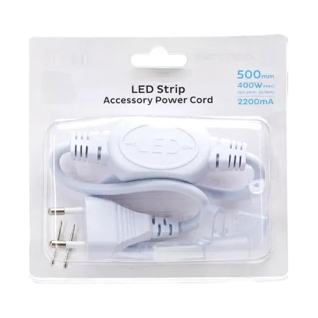 CABLE RECTIFICADOR DE CORRIENTE TIRA LED mod.8X16MM 220V AC 800Lm/M MONOCOLOR