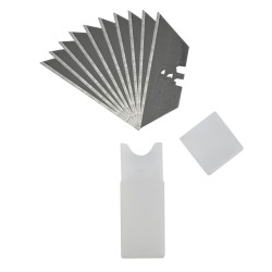 HOJA DE RECAMBIO TRAPEZOIDAL DE SEGURIDAD PARA CUTTER (PACK 10)