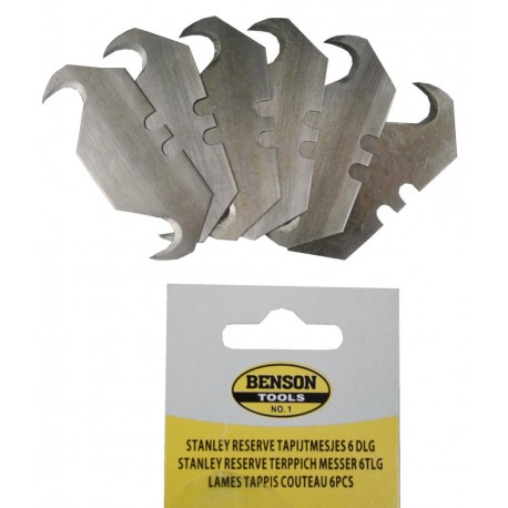 HOJA DE RECAMBIO TRAPEZOIDAL PARA CUTTER (PACK 10)