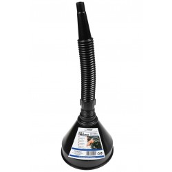 EMBUDO CON PROLONGADOR FLEXIBLE Y FILTRO DE MALLA 37X13 CM