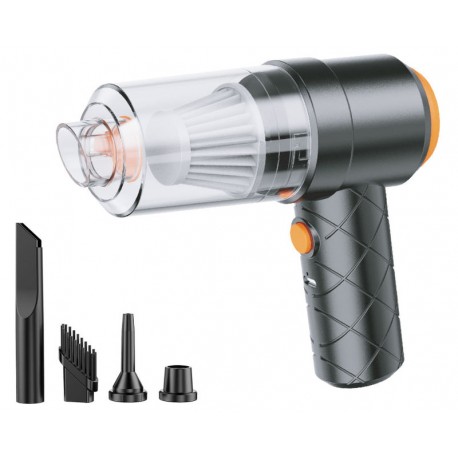 MINI ASPIRADOR SOPLADOR 2EN1 48W BATERIA 3.600MAH