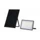 FOCO PROYECTOR LED SOLAR 100W C/SENSOR-CREPUSCULAR C/MANDO IP65 REGULABLE CCT (CALIDO-NEUTRO-FRIO)