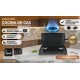 COCINA PORTATIL DE GAS BUTANO Y PROPANO 2 FUEGOS LEDECOR