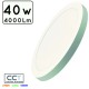 PLAFON LED PC/ABS 40W CCT (CALIDO-NEUTRO-FRIO) CIRCULAR Φ370mmX65mm