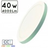 PLAFON LED PC/ABS 40W CCT (CALIDO-NEUTRO-FRIO) CIRCULAR Φ370mmX65mm