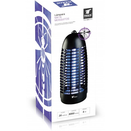 MATA INSECTOS ULTRAVIOLETA ELECTRICO THULOS