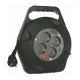 CARRETE 4 TOMAS ALARGADOR DE CABLE 10 METROS 3X1.5mm² LEDECOR