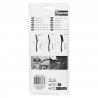 SET CEPILLOS DE ACERO-NYLON-LATON 200MM (PACK 3)